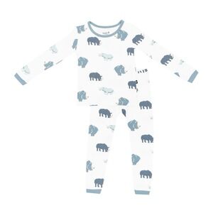 Kyte Baby Long Sleeve Pajamas in Rhino Size 18-24 monthsRhino / 18-24 months